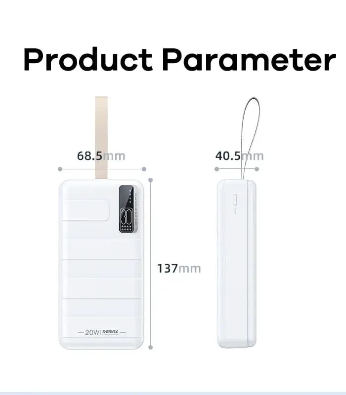 پاوربانک 30000 ریمکس مدل RPP-506 اصلی | POWERBANK 30000 REMAX RPP-506 — تصویر ۷