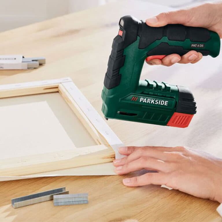 میخکوب و منگنه زن شارژی پارکساید آلمان مدل PAT 4 D5 — تصویر ۳