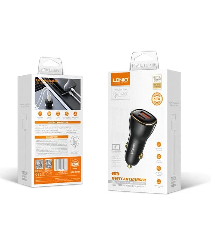 شارژر فندکی الدینو مدل C103
