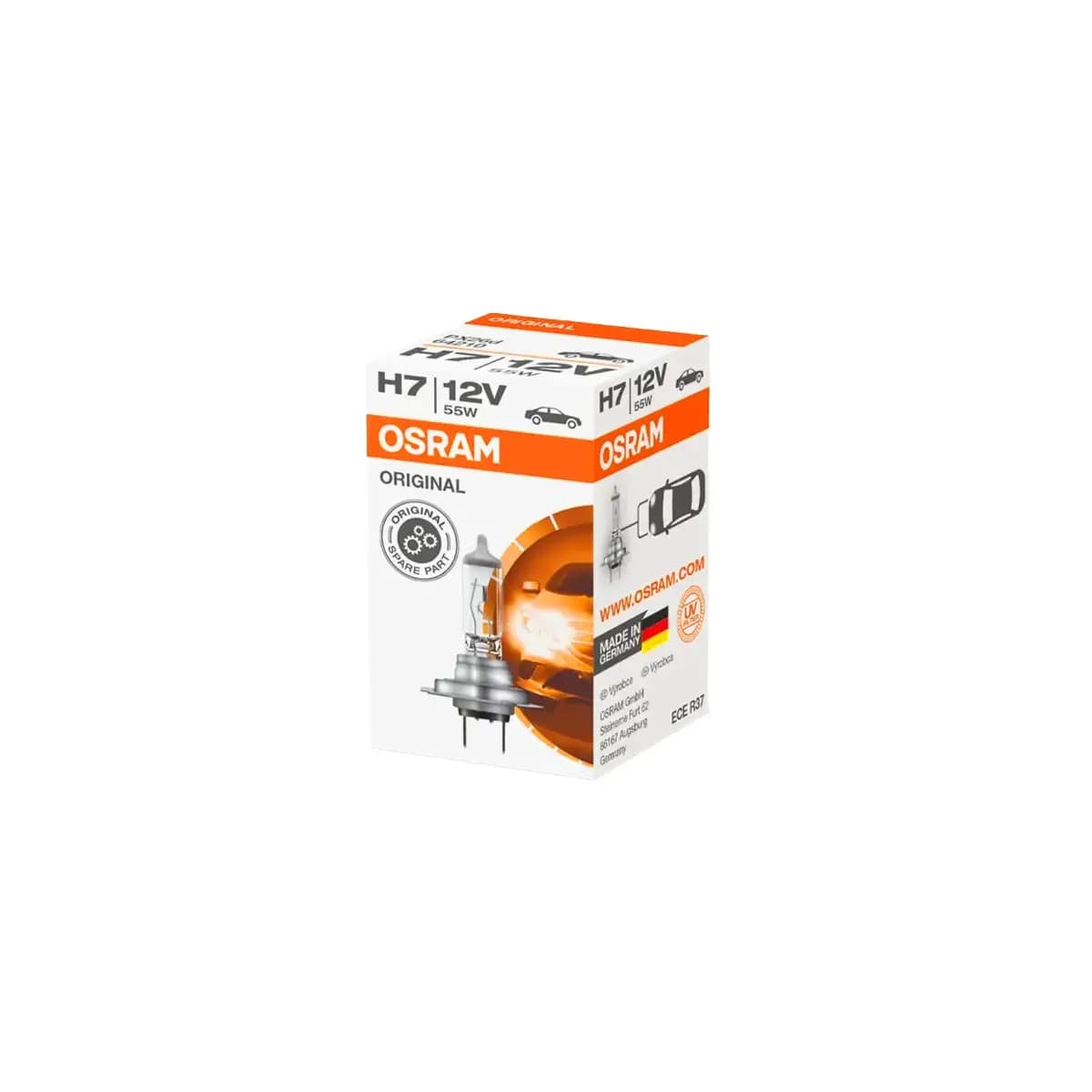 لامپ H7 پرشیایی اسرام نایت برکر 220% OSRAM — تصویر ۶