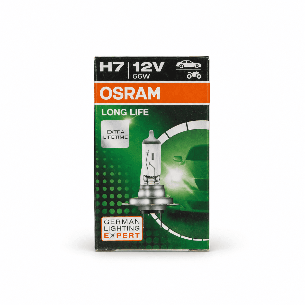 لامپ H7 پرشیایی اسرام نایت برکر 220% OSRAM — تصویر ۱۱