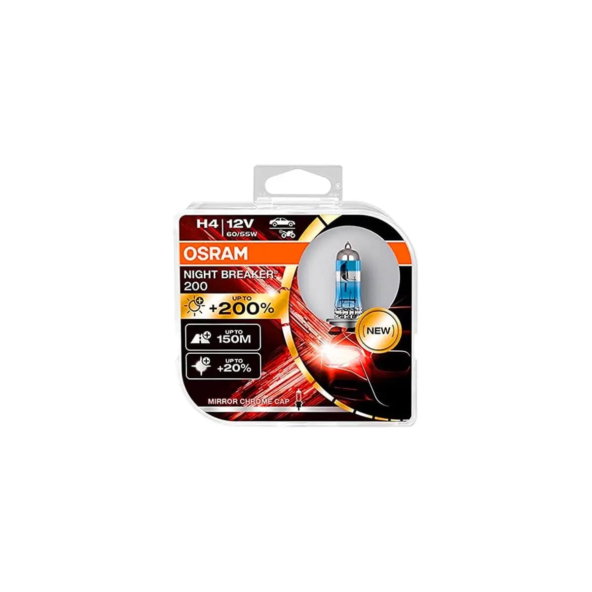 لامپ H7 پرشیایی اسرام نایت برکر 220% OSRAM — تصویر ۹