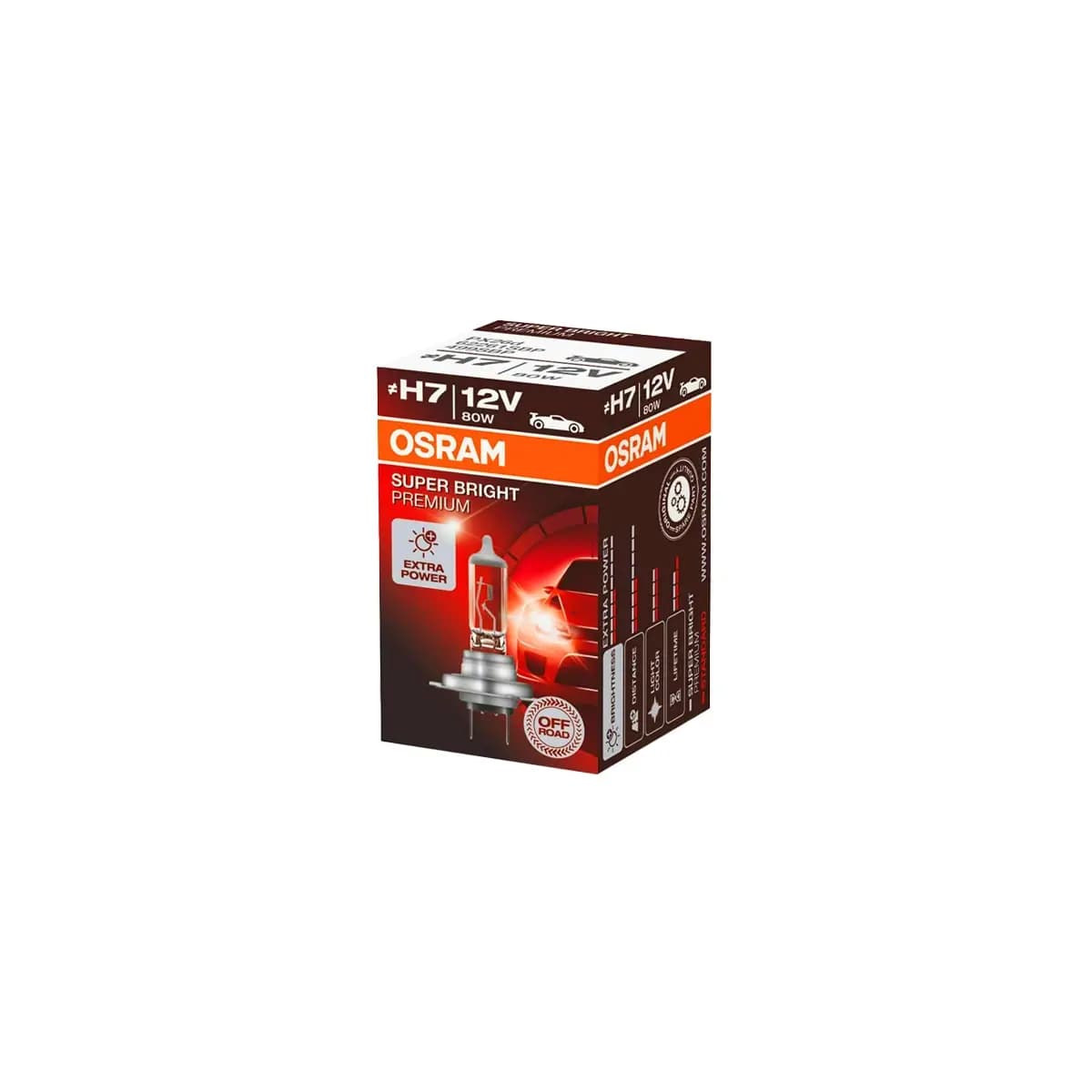 لامپ H7 پرشیایی اسرام نایت برکر 220% OSRAM — تصویر ۷