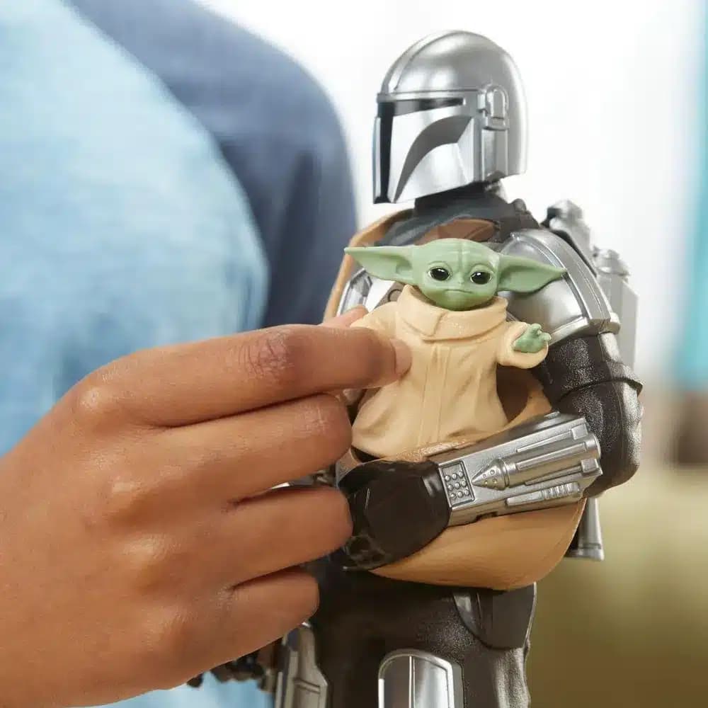 اکشن فیگور مندلورین و گروگو مدل Action Figure Star Wars Mando and Grogu — تصویر ۴