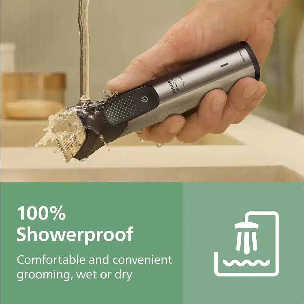ماشین اصلاح چند کاره فیلیپس مدل Philips Norelco All-in-One Trimmer 9000 Series 23-in-1 MG9575 — تصویر ۶