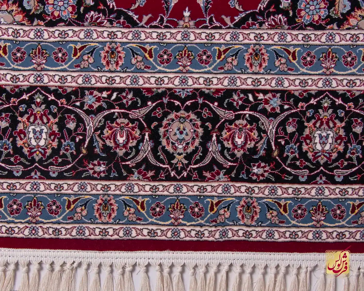 فرش کلاسیک 1262 لاکی — تصویر ۷