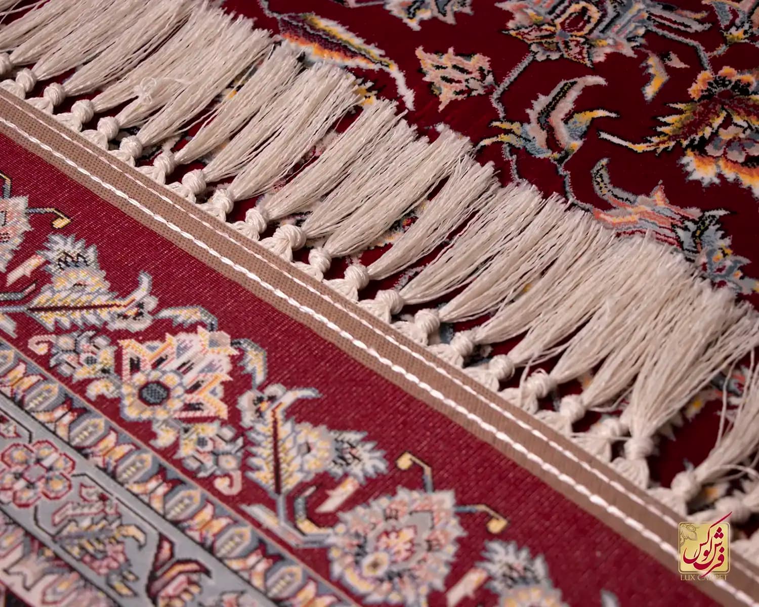 فرش کلاسیک 1255 لاکی — تصویر ۸