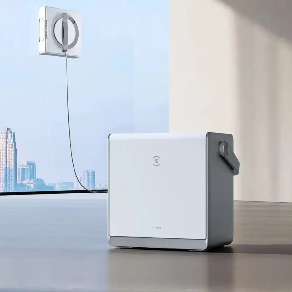 شیشه شور رباتیک هوشمند برند اکووکس مدل Winbot W2S Omni رنگ سفید — تصویر ۶