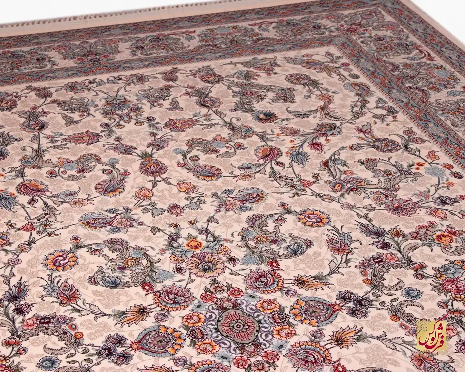 فرش کلاسیک 1248 کرم — تصویر ۲