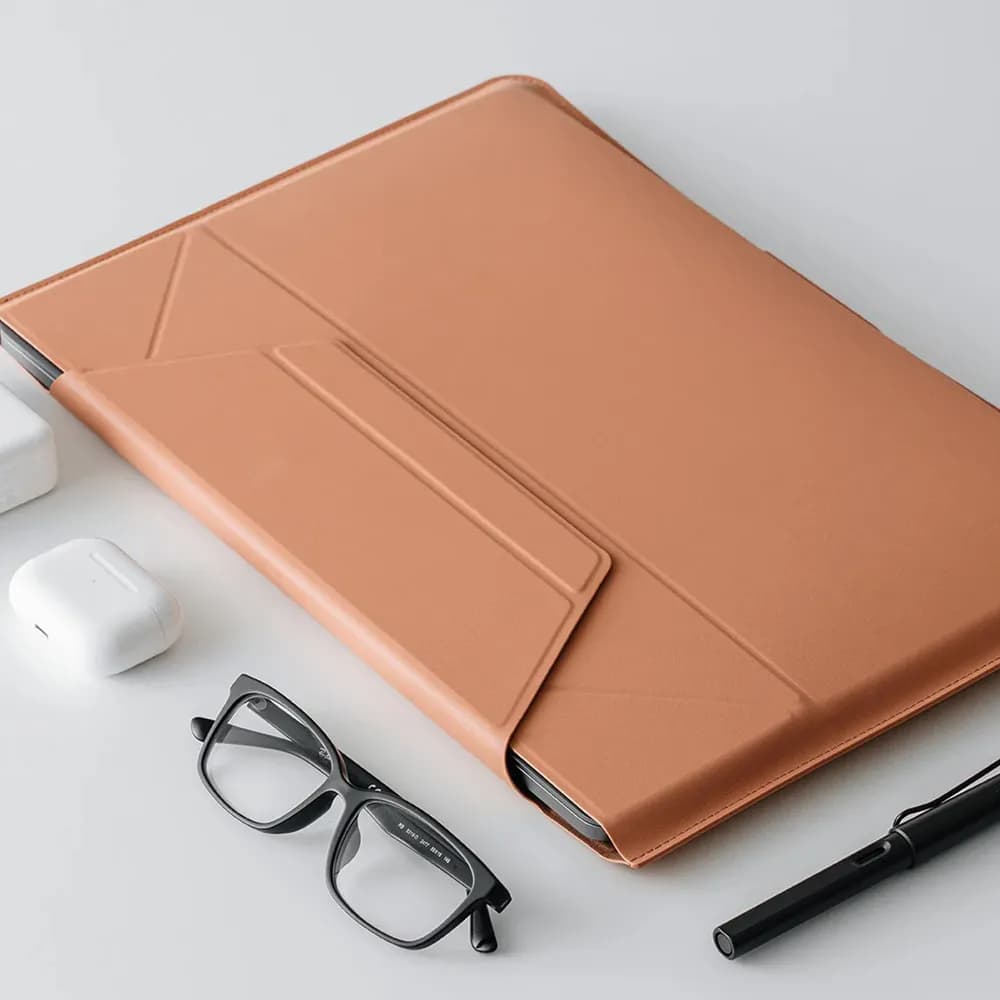 کاور و استند لپ‌تاپ ۱۴ اینچی مافت مدل MOFT Laptop Carry Sleeve – رنگ مشکی — تصویر ۵