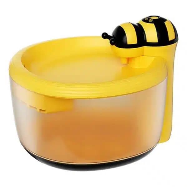 آبخوری اتوماتیک گربه وایرلس طرح زنبور ۲.۲ لیتری وزن 2.2 کیلوگرم