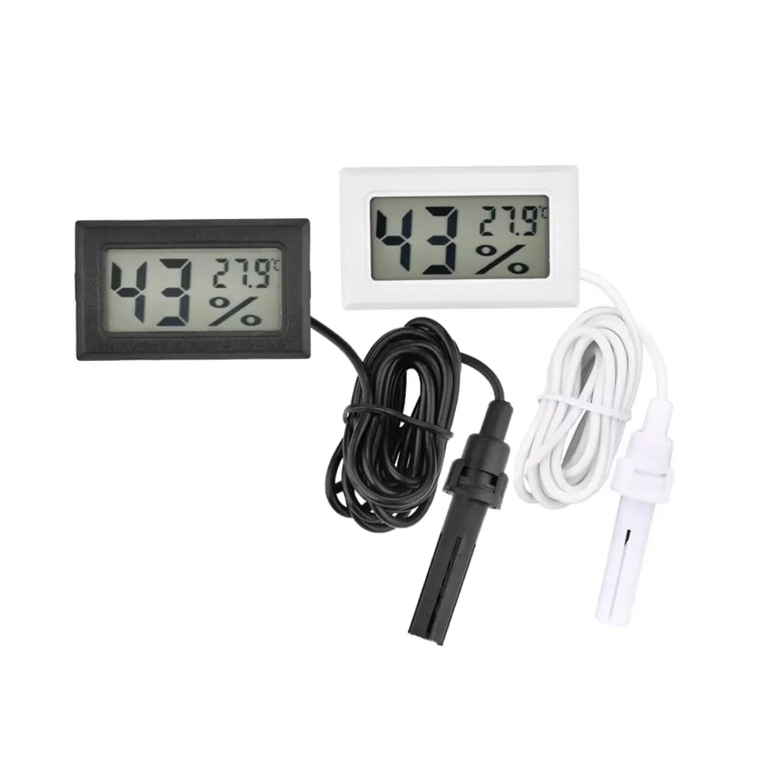 دماسنج و رطوبت سنج کوچک دیجیتالی LX- 8011(مشکی)