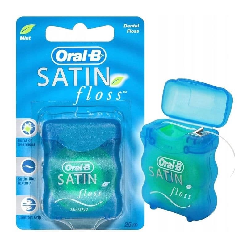 نخ دندان اورال بی مدل SATIN floos — تصویر ۳