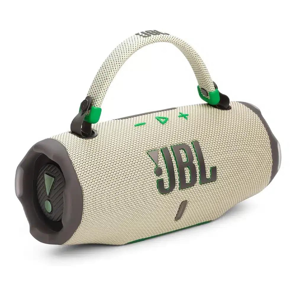 اسپیکر بلوتوثی جی بی ال مدل JBL charge 6 | رنگ کرم — تصویر ۲