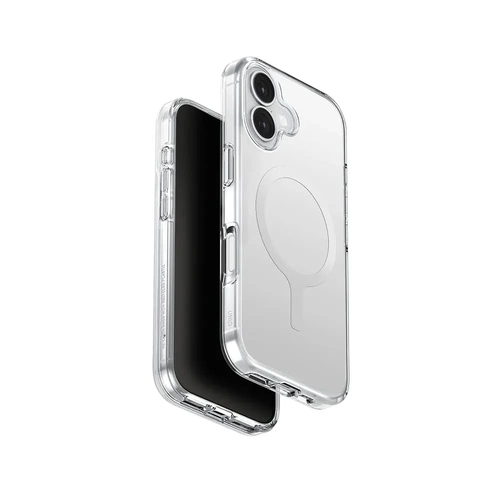 قاب یونیک مدل Uniq Clario مناسب برای iPhone 17 شفاف