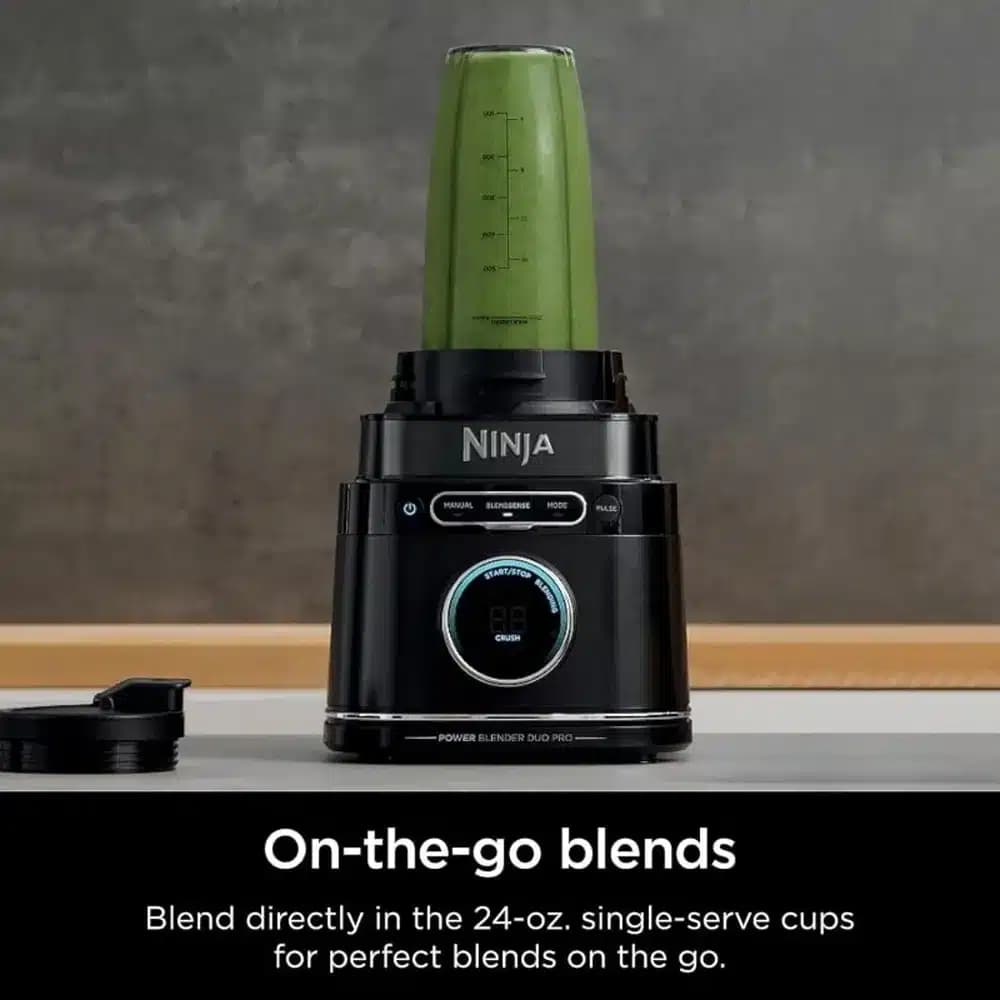 مخلوط کن و غذاساز برند نینجا مدل Ninja Power Blender and Processor TB301 – مشکی — تصویر ۳