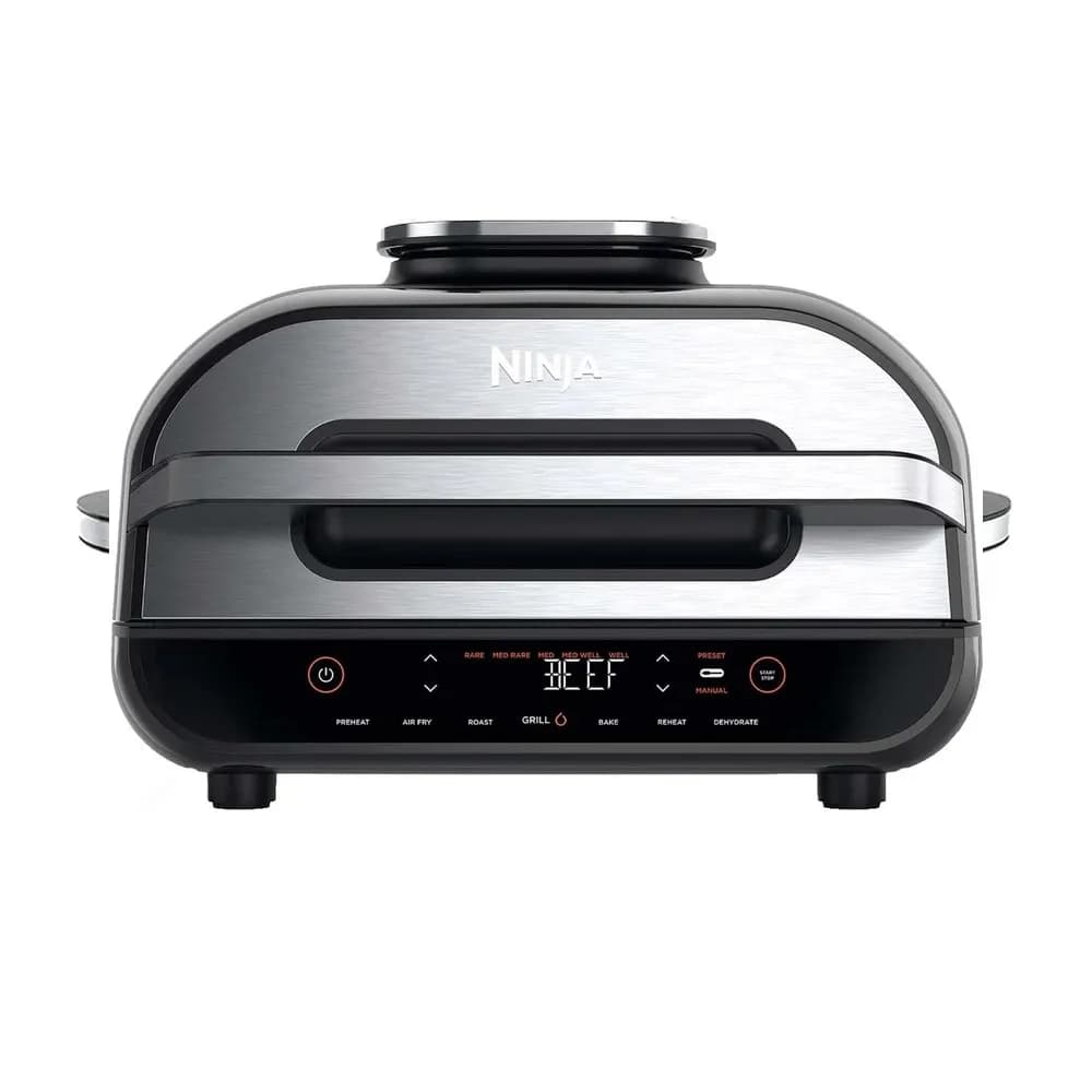 هواپز گریل و سرخ کن برند نینجا مدل Ninja Air Grill and Air Fryer AG551 – خاکستری / نقره ای
