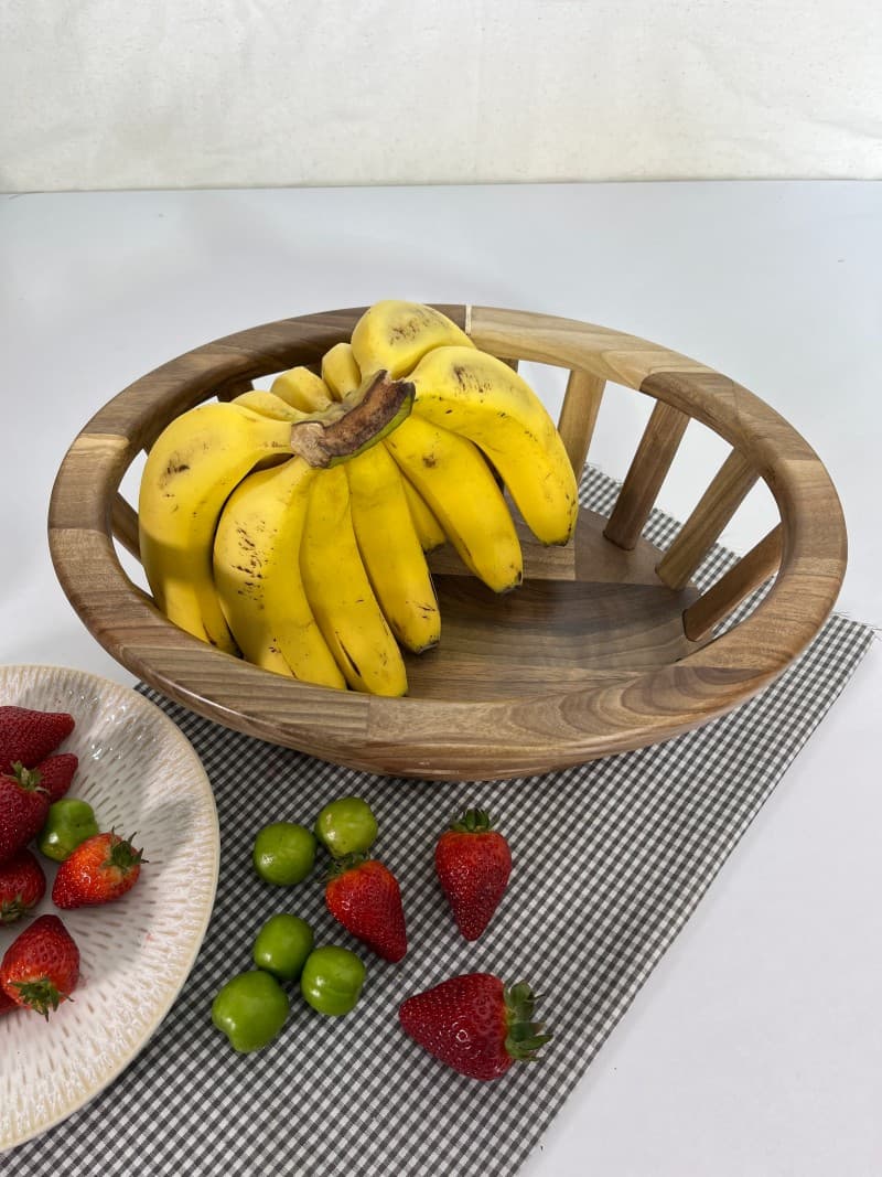 سبدچوبی نان بیضی BASKET3535 OVAL — تصویر ۳