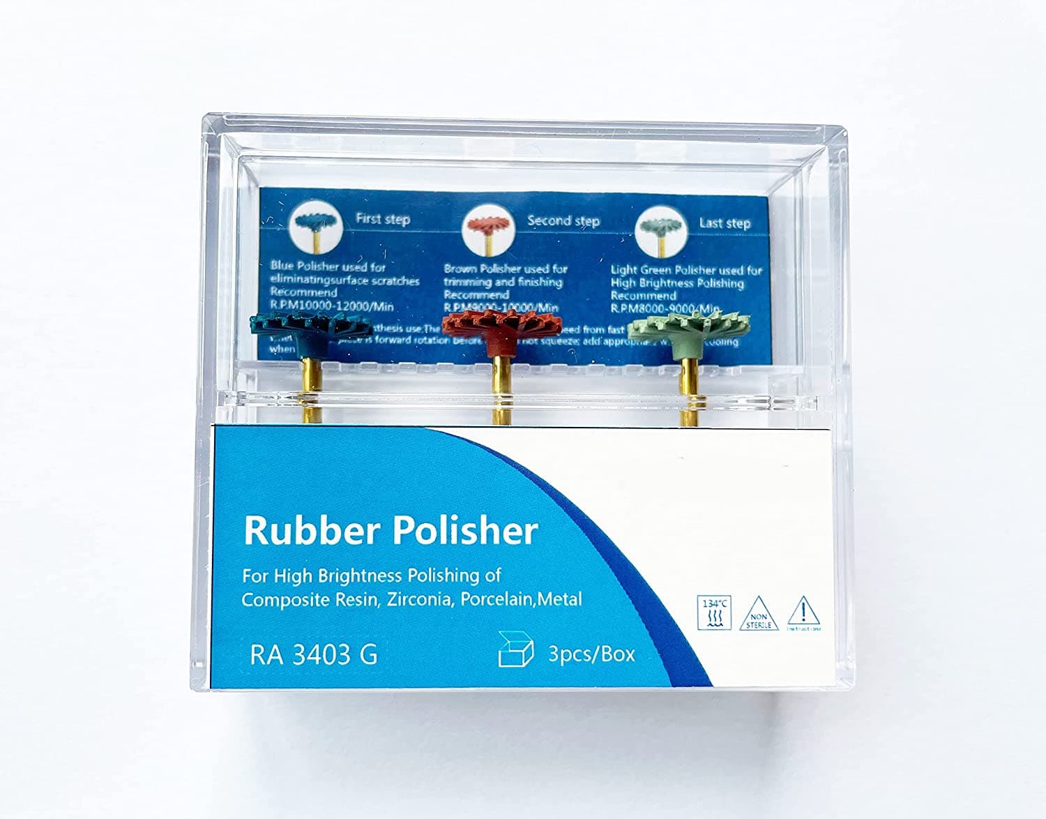 دیسک خورشیدی پرداخت چندمنظوره Toboom Rubber Polisher
