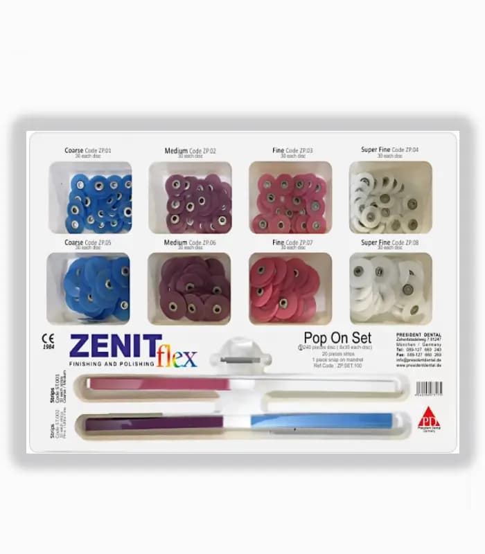 کیت پرداخت کامپوزیت زنیت پی دی – PD Zenit Finishing and Polishing Refil Kit