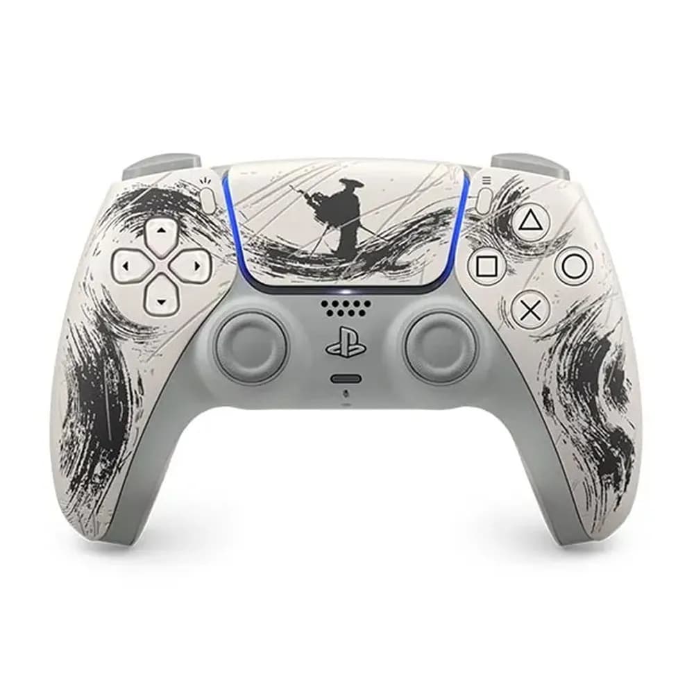 کنترلر پلی استیشن 5 مدل DualSense PlayStation Ghost of Yotei Limited Edition – رنگ مشکی