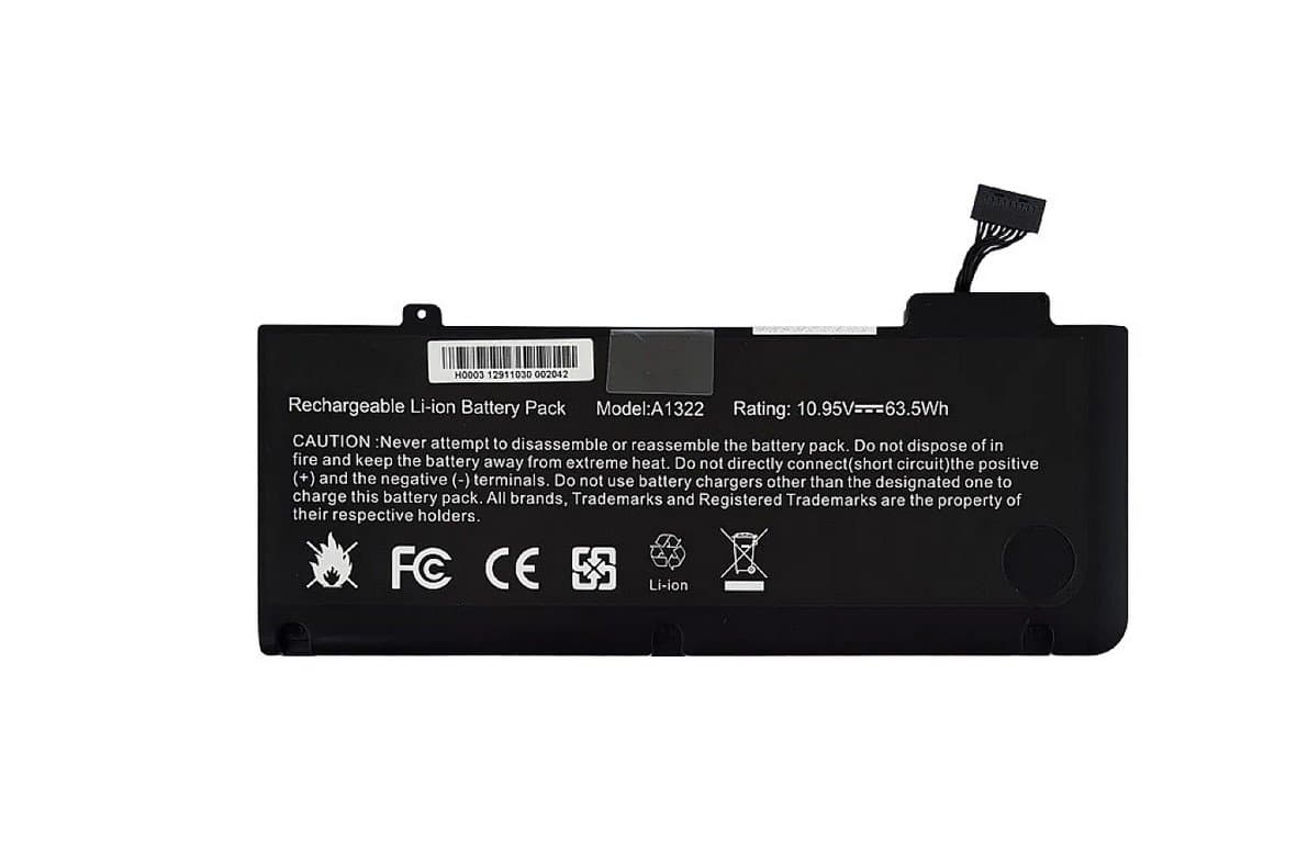 باتری لپ تاپ اپل MacBook Pro A1322 (A1278 – 2009/2012) | با گارانتی TamirJet