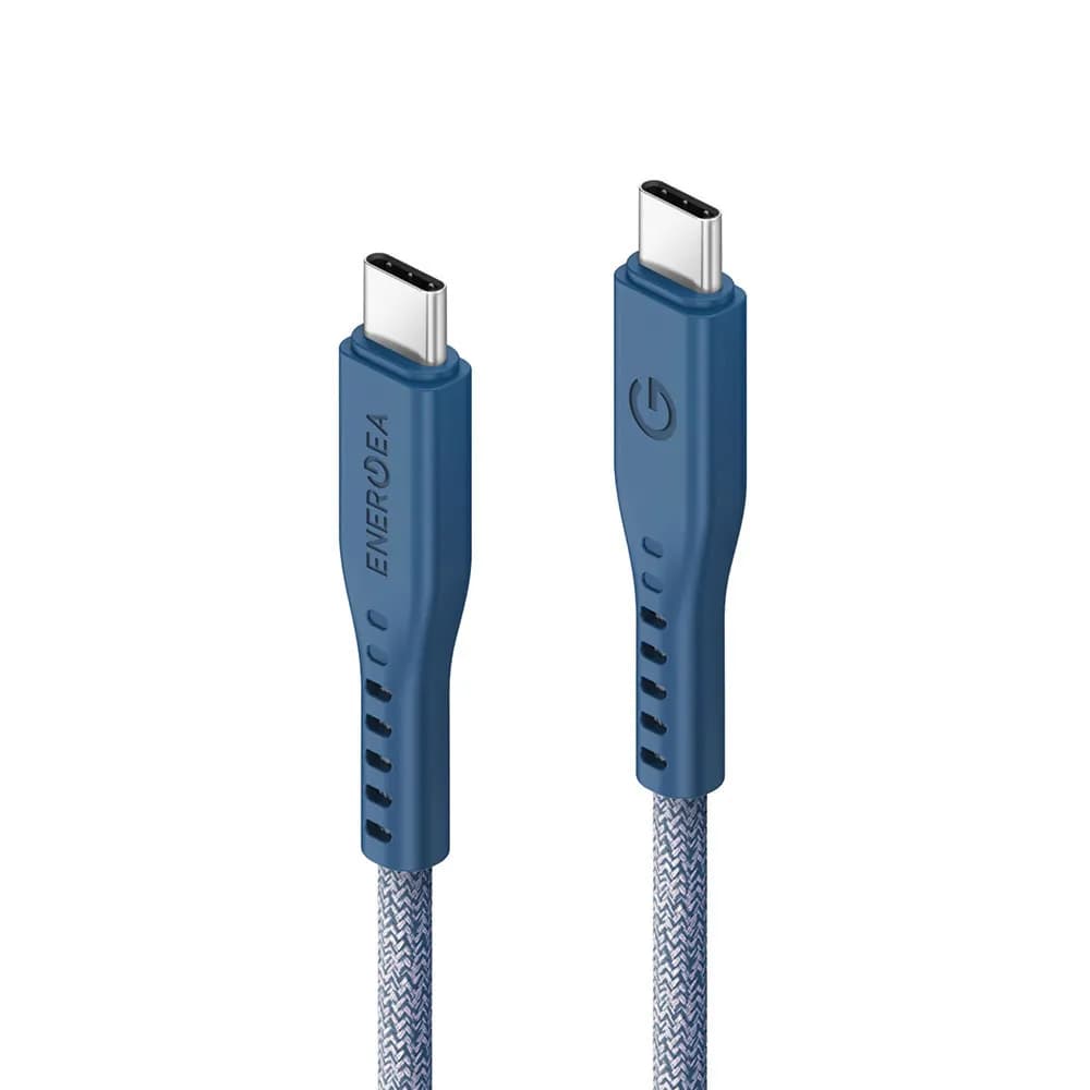 کابل شارژ USB-C به USB-C انرژیا مدل Energea Flow طول 1.5 متر رنگ آبی — تصویر ۵