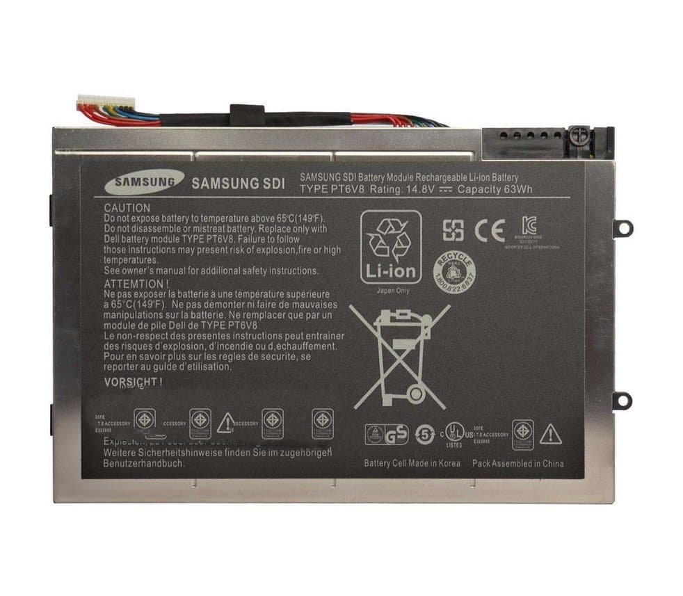 باتری لپ تاپ دل Alienware M11X PT6V8 | با گارانتی معتبر — تصویر ۳