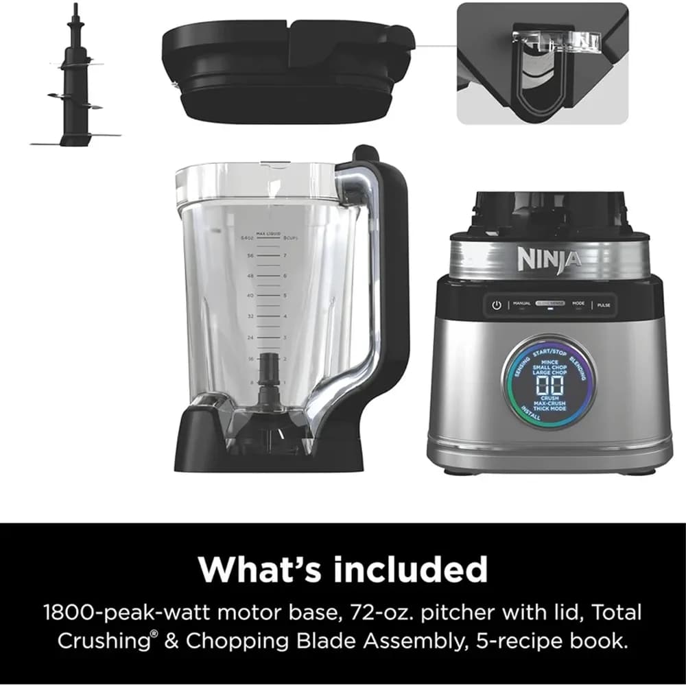 مخلوط کن برند نینجا مدل Ninja Power Blender TB201 – استیل — تصویر ۳