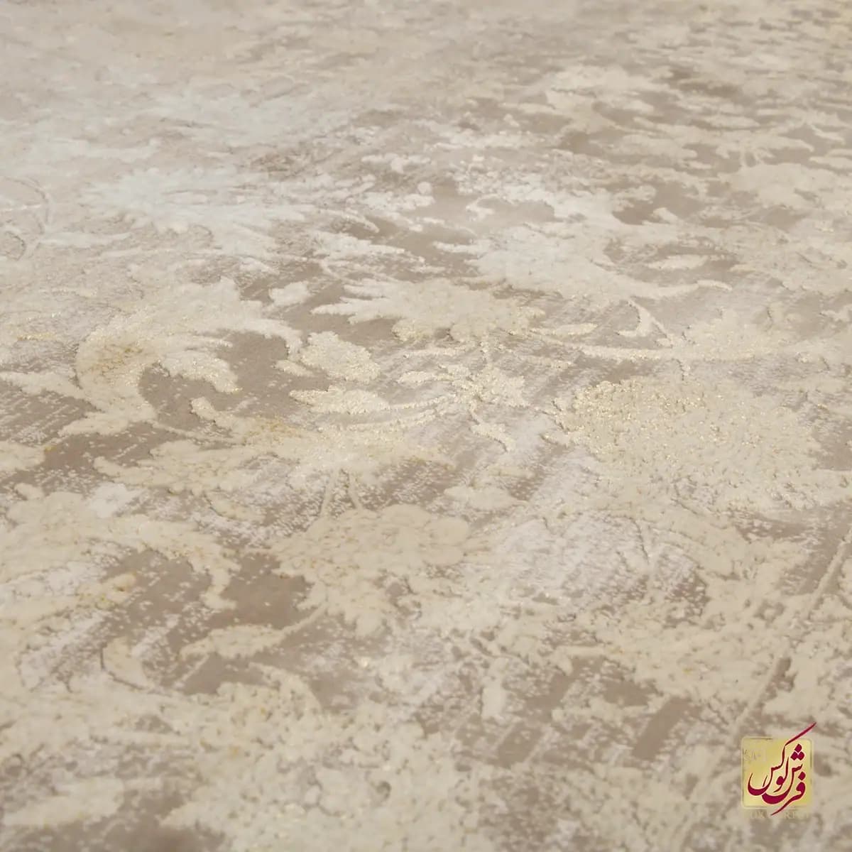 فرش وینتیج 9417 نسکافه‌ای بژ — تصویر ۷