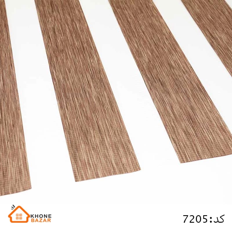 پرده زبرا – طرح چوب – کد 7205