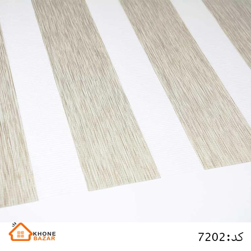 پرده زبرا – طرح چوب – کد 7202