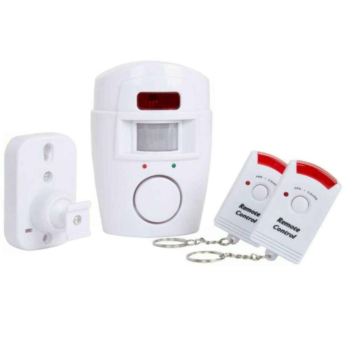 سیستم حفاظتی امنیتی دزدگیر بی‌سیم چشمی آژیردار مدل 105db