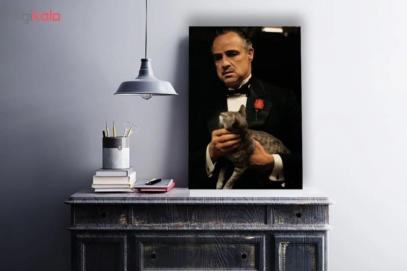 تابلو شاسی گالری استاربوی طرح مارلون براندو مدل فیلم The Godfather 01 — تصویر ۳
