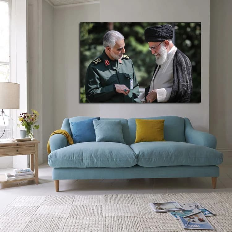 تابلو شاسی طرح سردار سلیمانی مدل 142