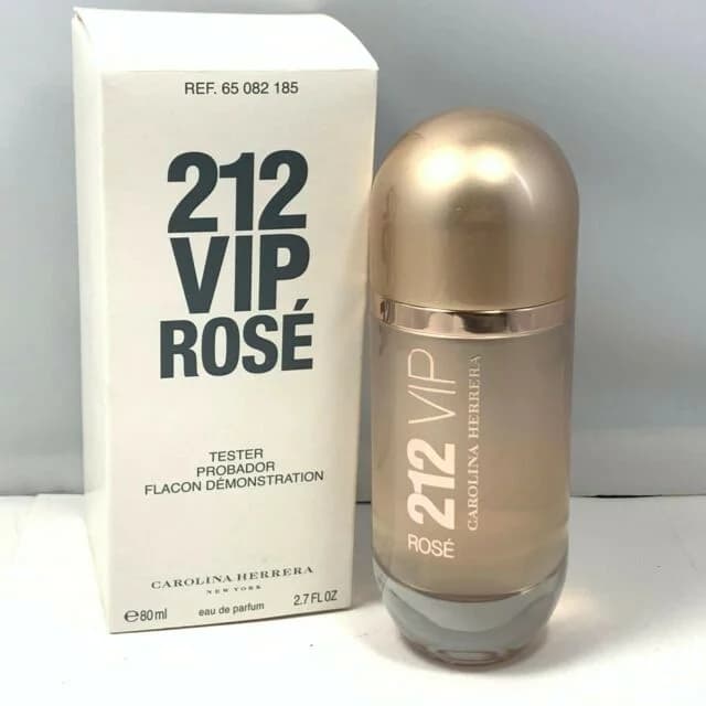 ادو پرفیوم زنانه کارولینا هررا مدل 212 VIP ROSE — تصویر ۴