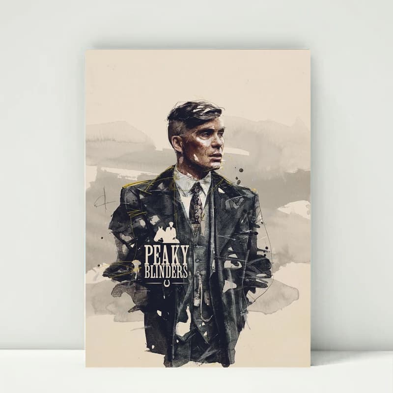 تابلو شاسی مدل تامی شلبی پیکی بلایندرز (Peaky Blinders) کد FMO101