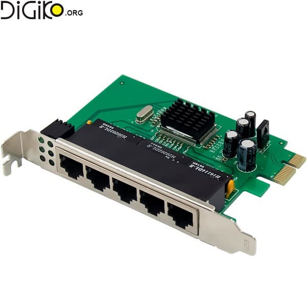 کارت سوییچ شبکه PCIE 10/100Mمینی تک