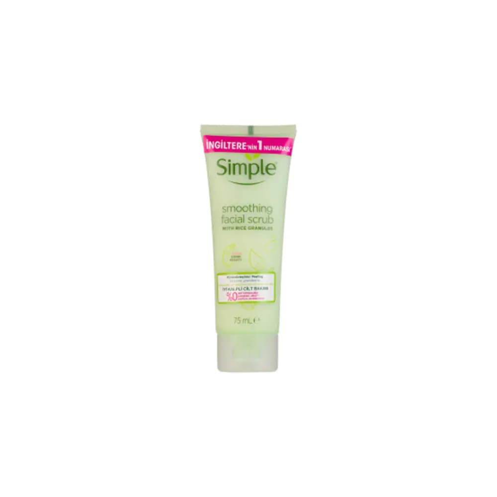 اسکراب لایه بردار پوست مدل Smoothing حجم 75 میل سیمپل — تصویر ۲