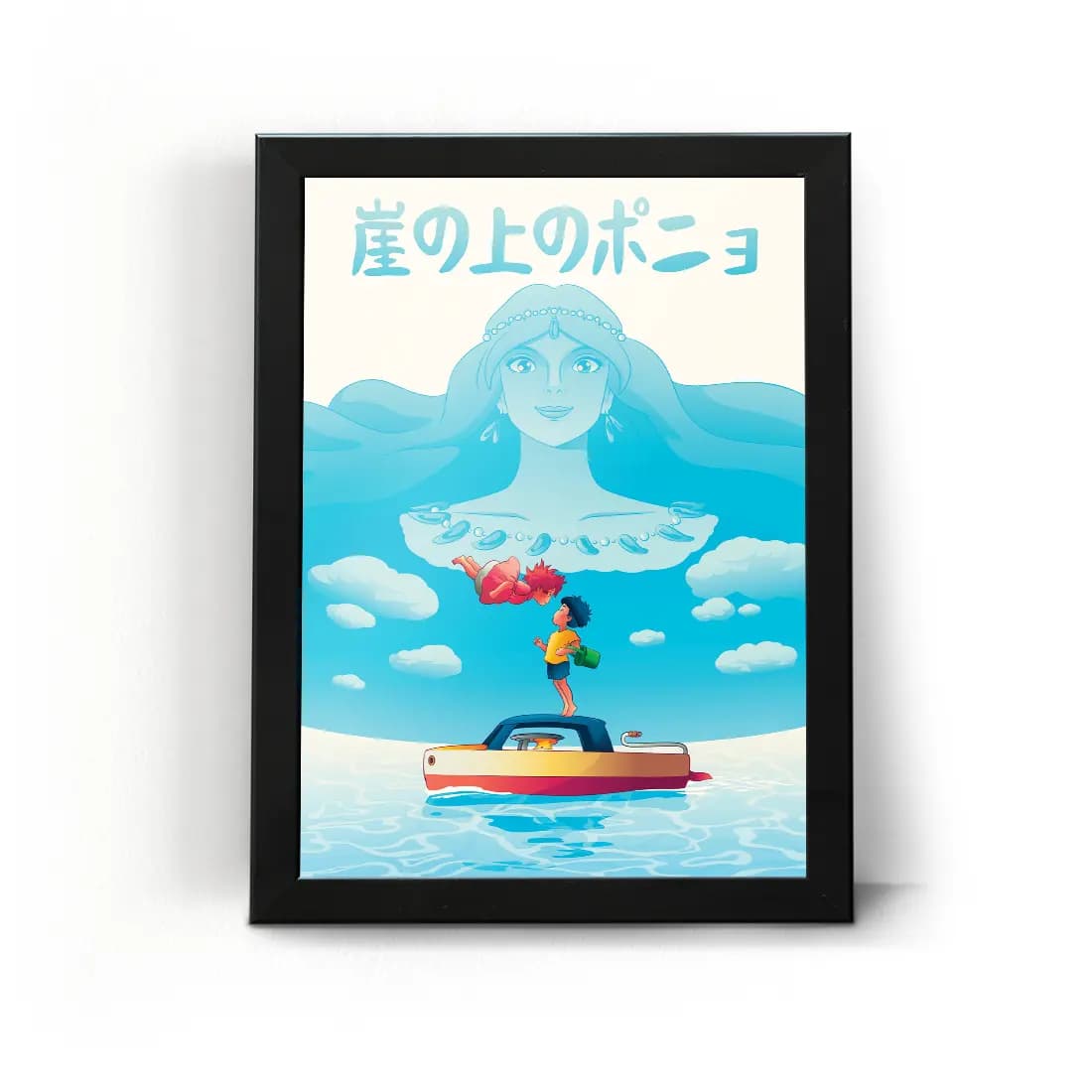تابلو قاب انیمه پونیو Ponyo طرح 2