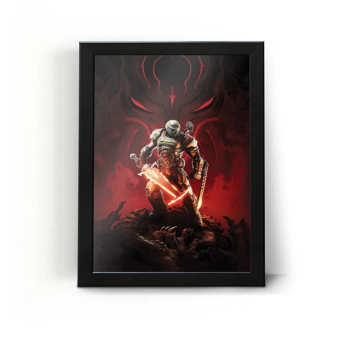 تابلو قاب دووم طرح 12 Doom