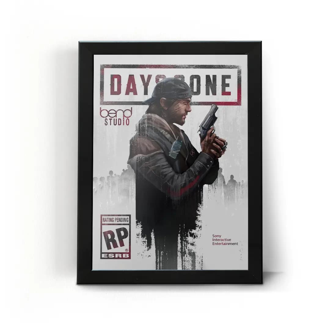 تابلو قاب روزهای رفته طرح 6 Days Gone
