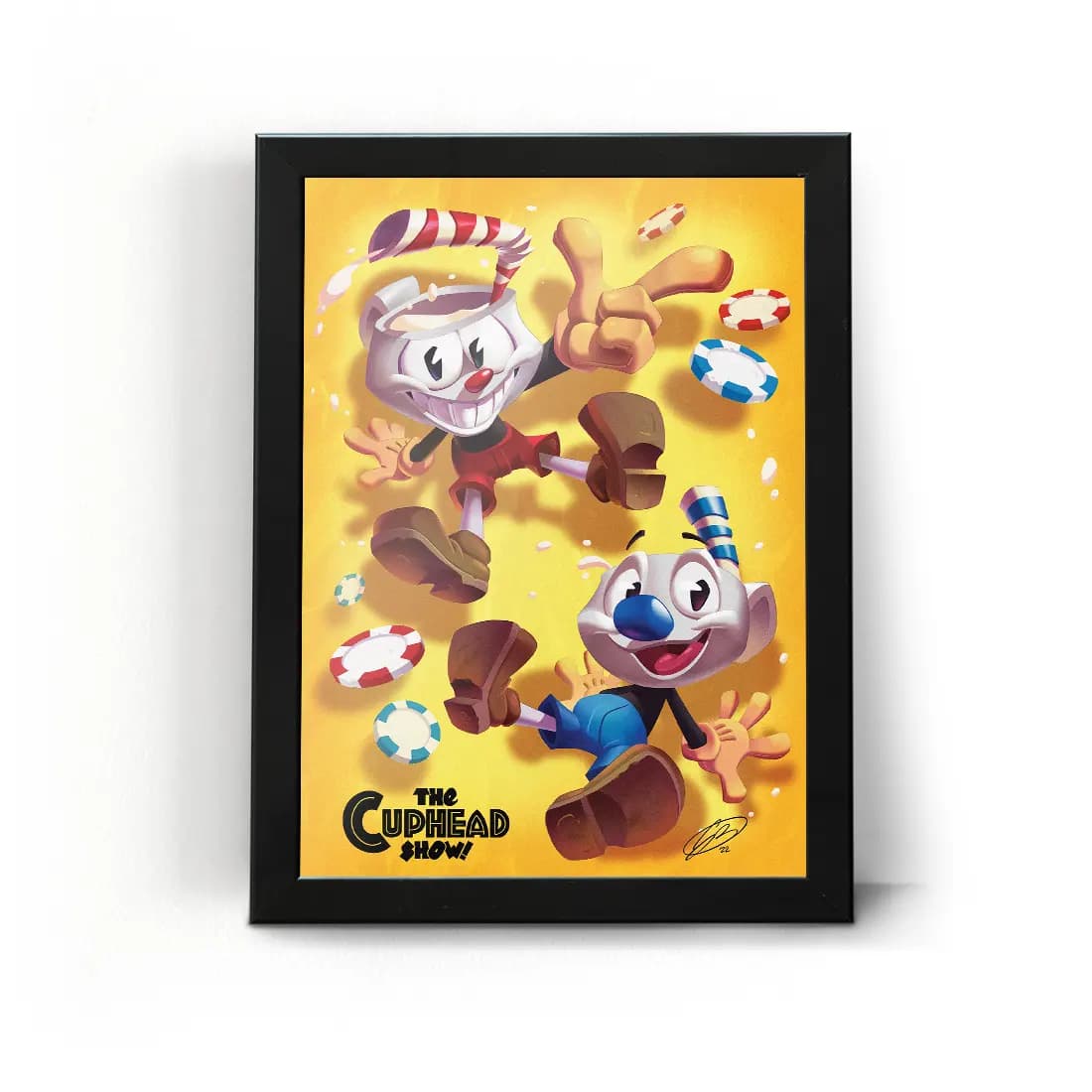 تابلو قاب کاپ هد Cuphead — تصویر ۲