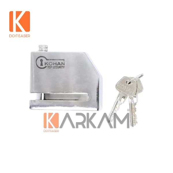 قفل کتابی موتور سيکلت کليد ديسکی هيدرو کهن