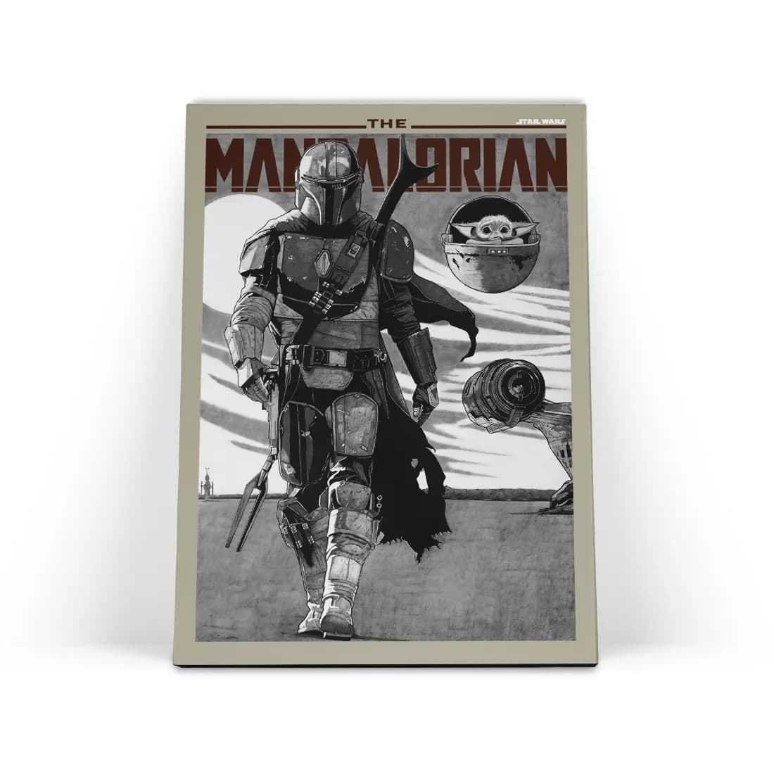 تابلو شاسی جنگ ستارگان مندلوریان Star Wars Mandalorian