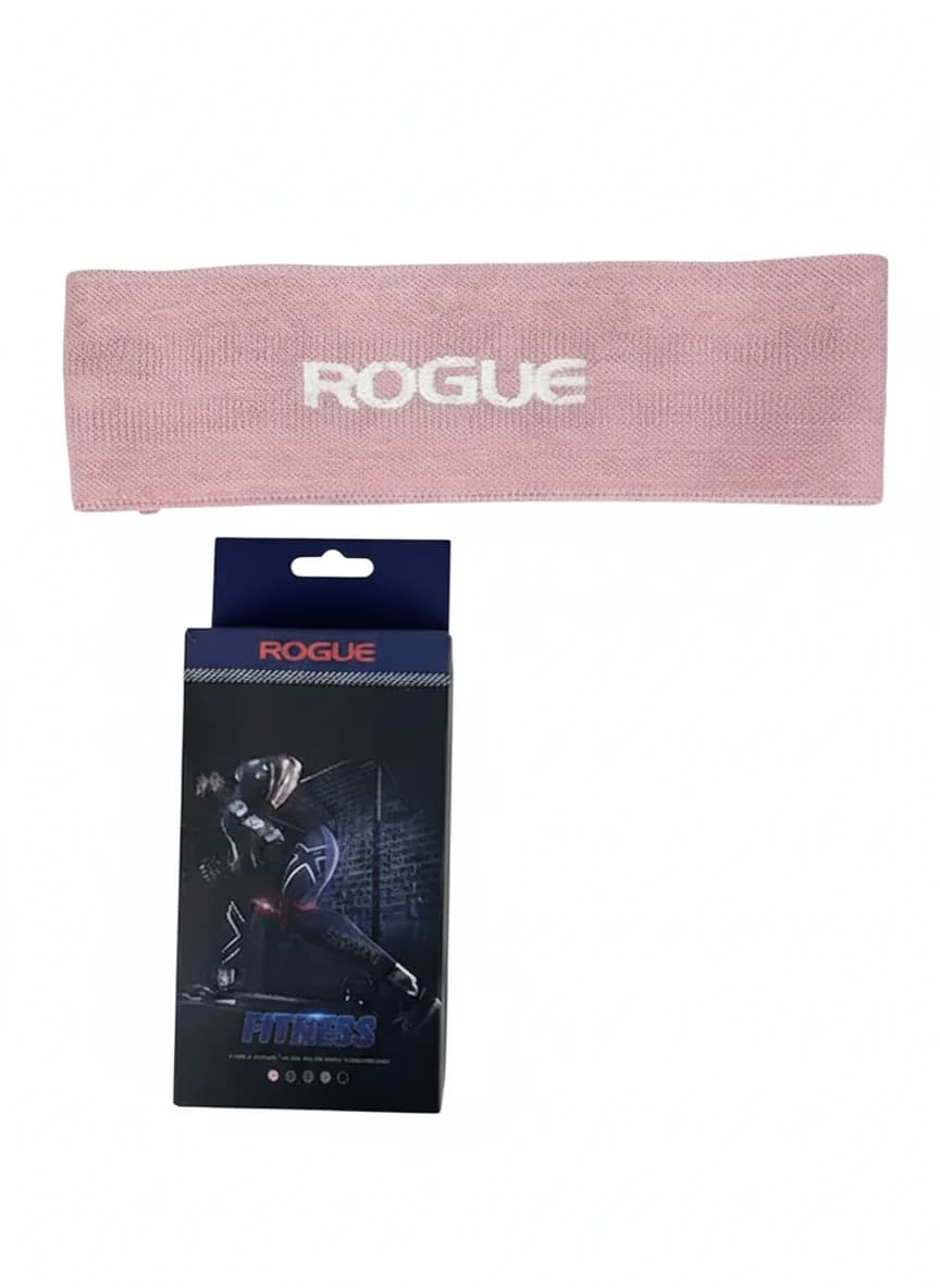 کش مینی لوپ پارچه ای rogue صورتی
