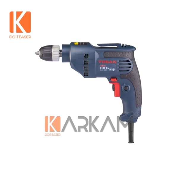 دريل 10 میلیمتر سه نظام اتوماتيک 400 وات 0100Da توسن پلاس