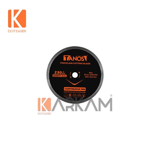تيغ پرسلان بر 230 ميليمتر PB-01-230 تانوس