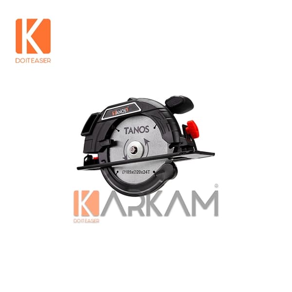 اره گرد بر برقی 185 میلیمتر 1400 وات CS-1814 تانوس