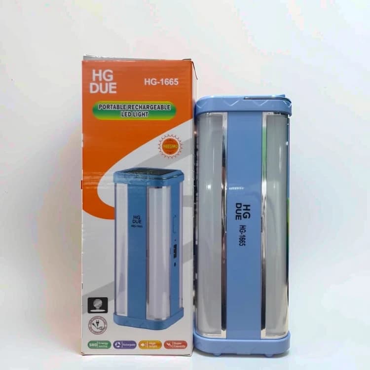 چراغ قوه شارژی HGDUE مدل HG-1665 — تصویر ۲